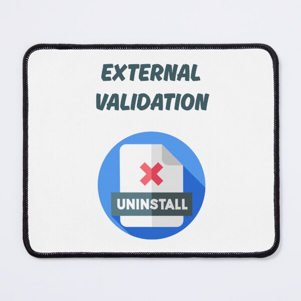 Item preview, External Validation Uninstalled - Stoicism Principles designed and sold by LexaArtworks.