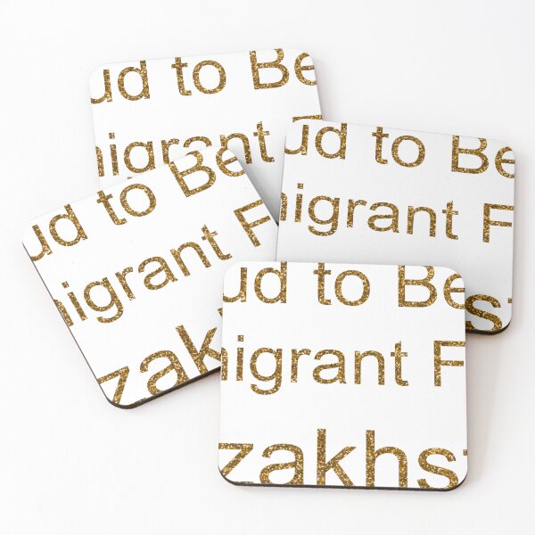 Item preview, PROUD TO BE AN IMMIGRANT FROM KAZAKHSTAN SEQUIN designed and sold by TheIconSmith.