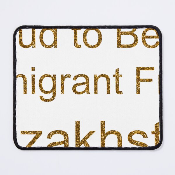 Item preview, PROUD TO BE AN IMMIGRANT FROM KAZAKHSTAN SEQUIN designed and sold by TheIconSmith.