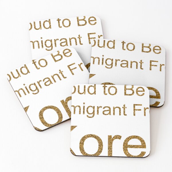 Item preview, PROUD TO BE AN IMMIGRANT FROM KOREA SEQUIN designed and sold by TheIconSmith.