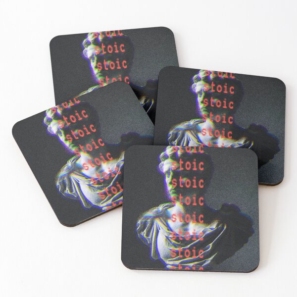 Item preview, Neo-Stoic – Glitchcore Meets Ancient Rome designed and sold by ZIELL-OFFICIAL.