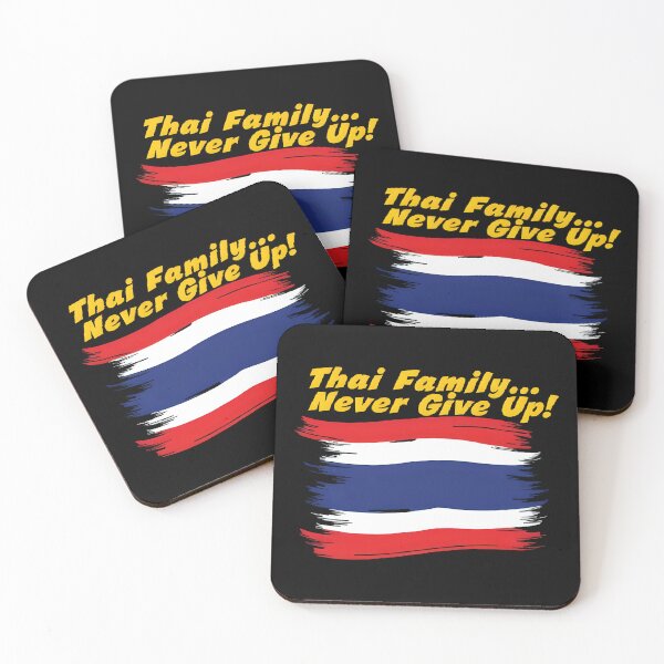 Item preview, Thai Family...Never Give Up! T-Shirt Patriotic Unity Gift designed and sold by Just You Tee | Say It Loud, Wear It Proud.
