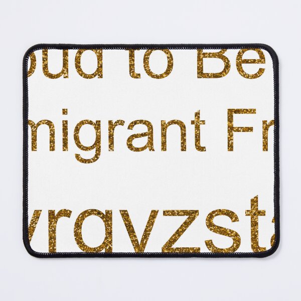 Item preview, PROUD TO BE AN IMMIGRANT FROM KYRGYZSTAN SEQUIN designed and sold by TheIconSmith.