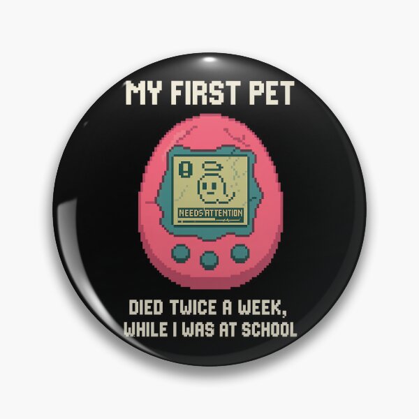Item preview, Digital Pet Death – Tamagotchi-Style Retro Humor T-Shirt designed and sold by TeeTimeTreasure.