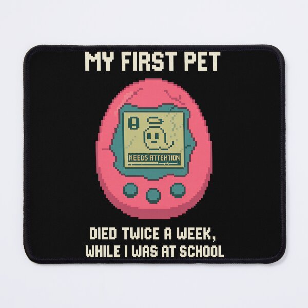 Item preview, Digital Pet Death – Tamagotchi-Style Retro Humor T-Shirt designed and sold by TeeTimeTreasure.