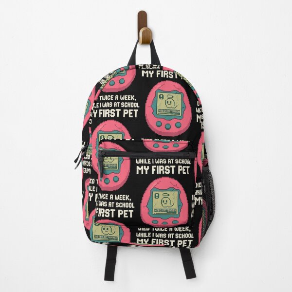 Item preview, Digital Pet Death – Tamagotchi-Style Retro Humor T-Shirt designed and sold by TeeTimeTreasure.