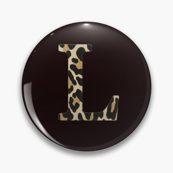 Item preview, Leopard Print Letter L Sticker designed and sold by LauaraShop.