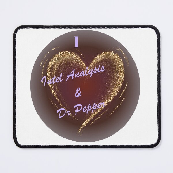 Item preview, I love Intel Analysis & Dr Pepper designed and sold by Florida Crime and Intelligence Analyst Assocation.