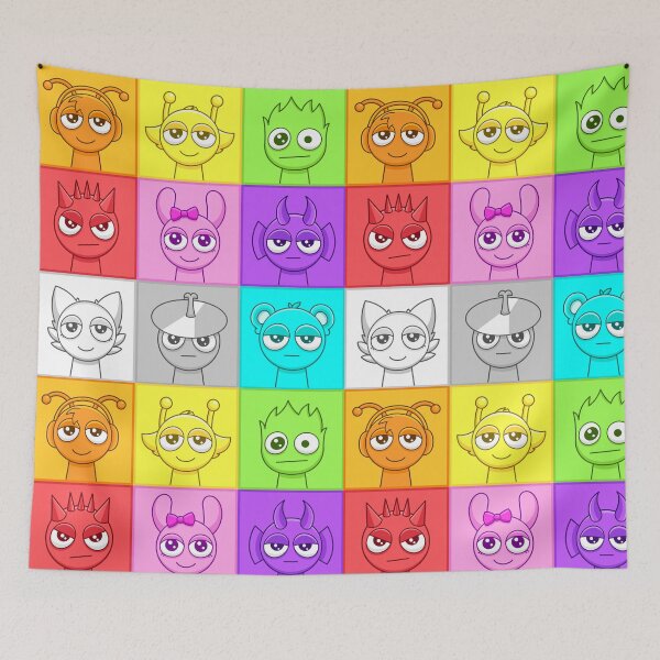 Item preview, Sprunkies Incredibox designed and sold by Gamify Store.