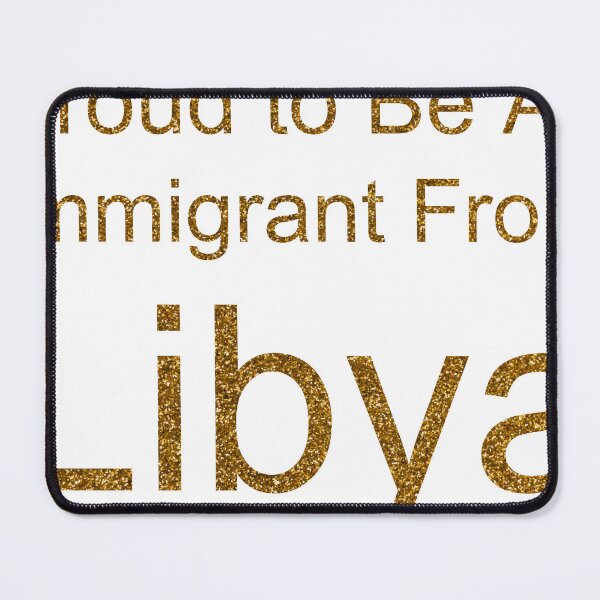 Item preview, PROUD TO BE AN IMMIGRANT FROM LIBYA SEQUIN designed and sold by TheIconSmith.