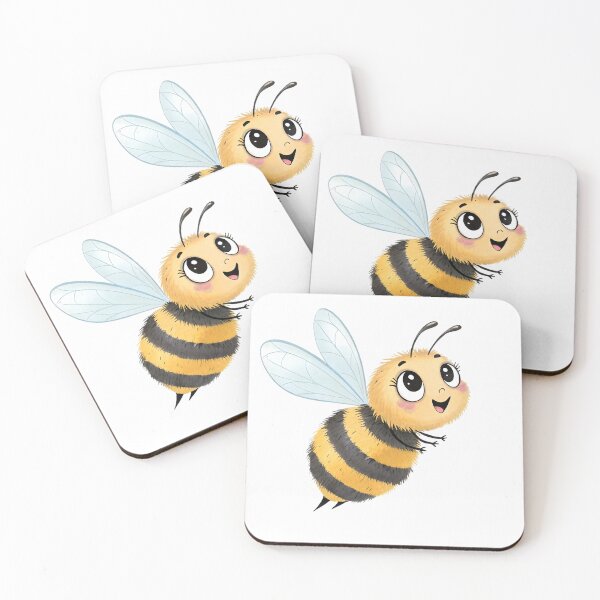 Item preview, Sweet baby bee clipart with big eyes and tiny wings—perfect for nursery decor, party invites, kids’ crafts, and educational printables. designed and sold by kazetixx.