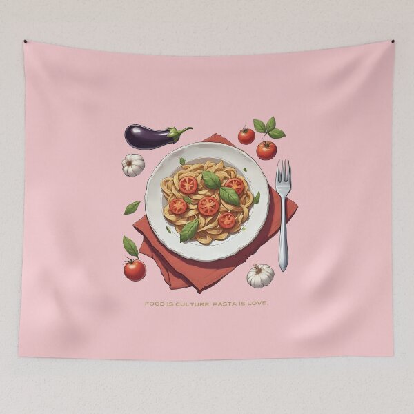 Item preview, Pasta Is Love designed and sold by CaroDiario.