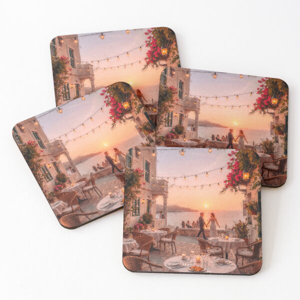 Item preview, Golden Hour Café – Greece designed and sold by weonia-art.