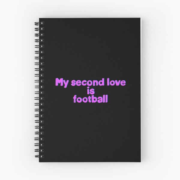 Item preview, My second love is football designed and sold by IHateDumplings.