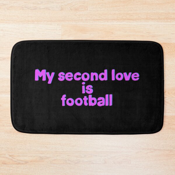 Item preview, My second love is football designed and sold by IHateDumplings.