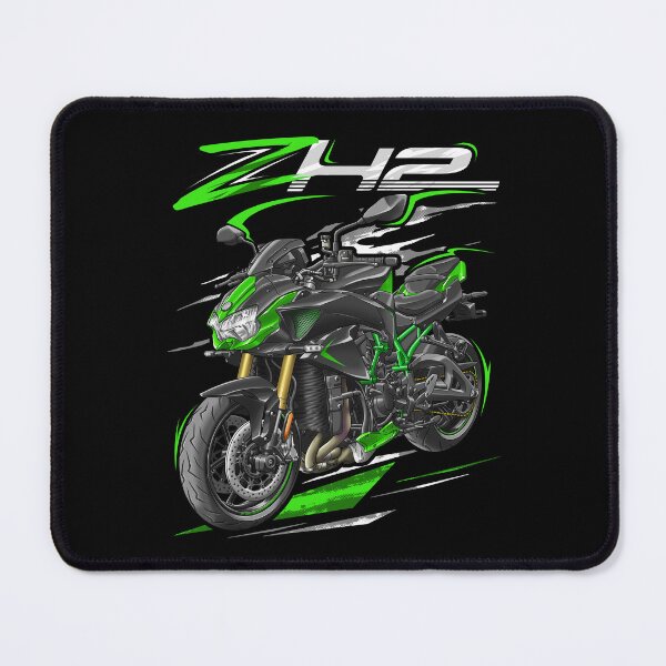 Item preview, Kawasaki Z H2 2021-2022 (Metallic Diablo Black & Golden Blazed Green SE) for Motorcycle Riders designed and sold by MotoApparelHub.
