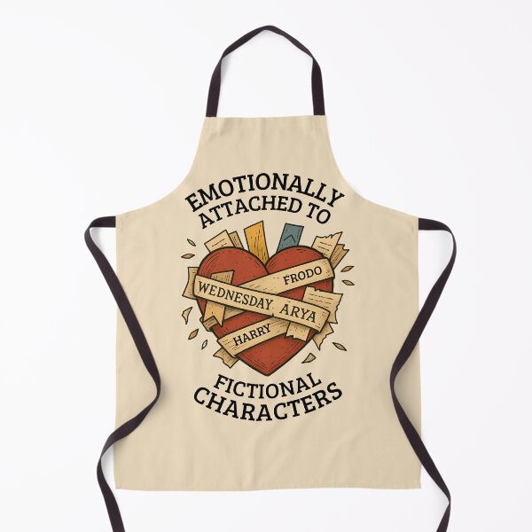 Item preview, Emotionally Attached To Fictional Characters designed and sold by Fanverse Merchandise.