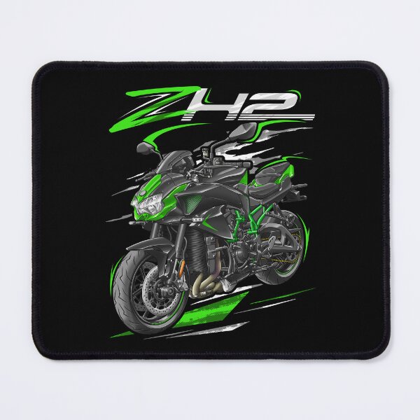 Item preview, Kawasaki Z H2 2021-2022 (Metallic Diablo Black & Golden Blazed Green) for Motorcycle Riders designed and sold by MotoApparelHub.