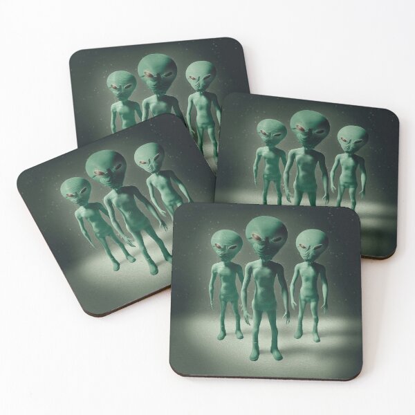 Item preview, Little Green Aliens designed and sold by FossilsForever.