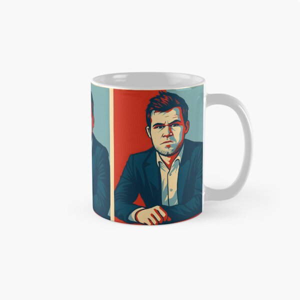 Item preview, Magnus Carlsen - Pop Art Portrait designed and sold by GambitChess.