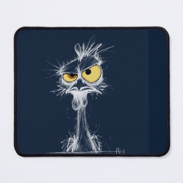 Item preview, Stylized drawing of the "Sulking Rooster", sketch, cute, humor, caricature designed and sold by ateliersabourin.