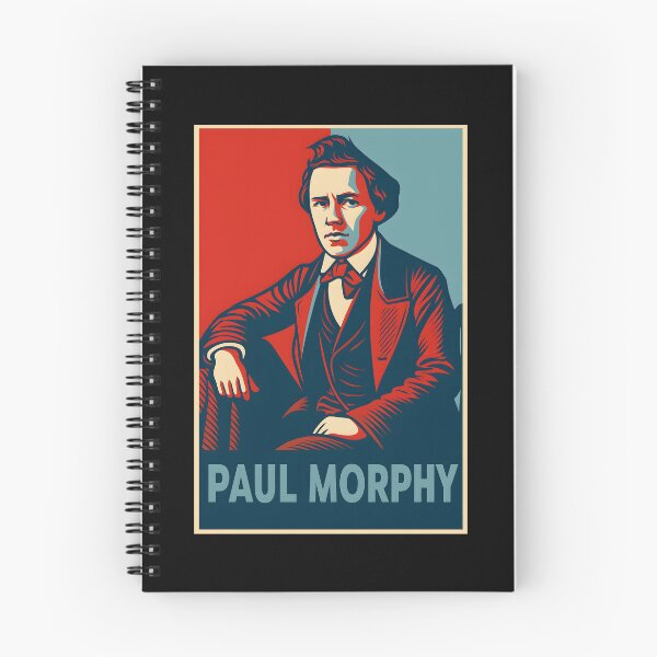 Item preview, Paul Morphy - Stylised Pop Art Portrait designed and sold by GambitChess.