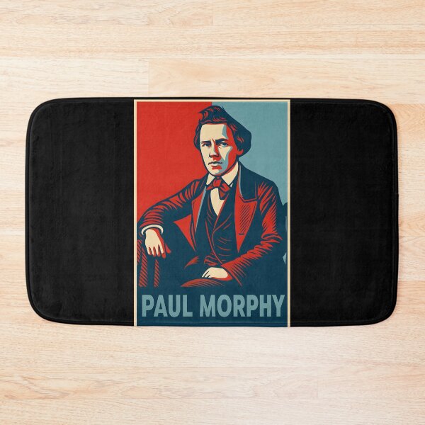 Item preview, Paul Morphy - Stylised Pop Art Portrait designed and sold by GambitChess.