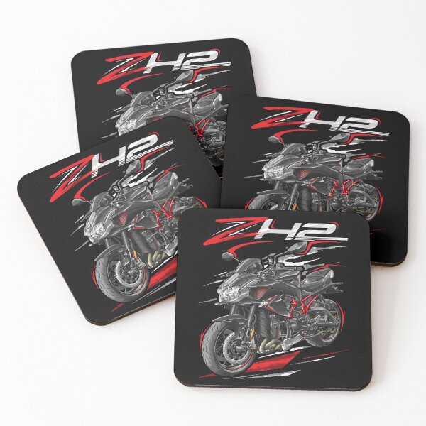 Item preview, Kawasaki Z H2 2022 (Metallic Graphite Grey & Metallic Diablo Black) for Motorcycle Riders designed and sold by MotoApparelHub.