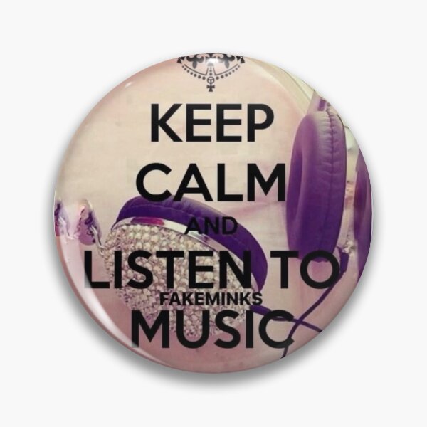 Item preview, keep calm and listen to fakeminks music designed and sold by serenity-verona.