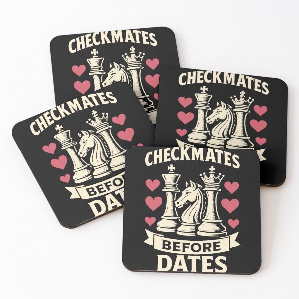 Item preview, Checkmates Before Dates Chess Player Fun Design designed and sold by LuminOrb.