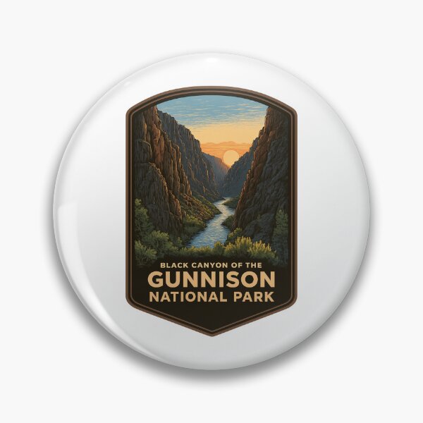 Item preview, Black Canyon Gunnison National Park designed and sold by Blurbean.