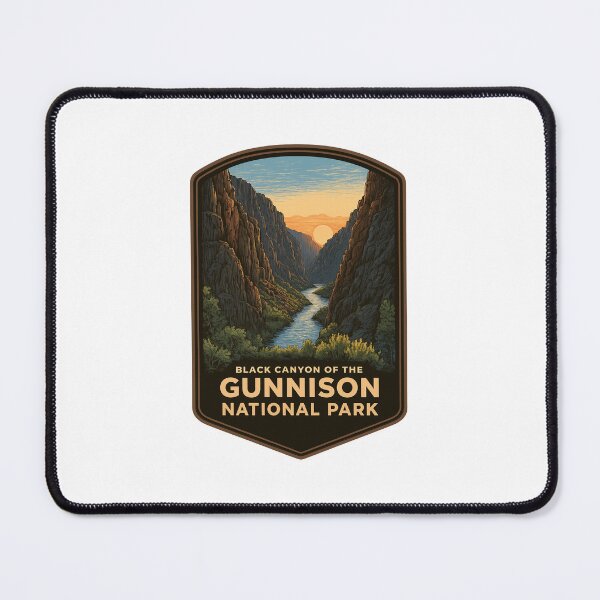Item preview, Black Canyon Gunnison National Park designed and sold by Blurbean.
