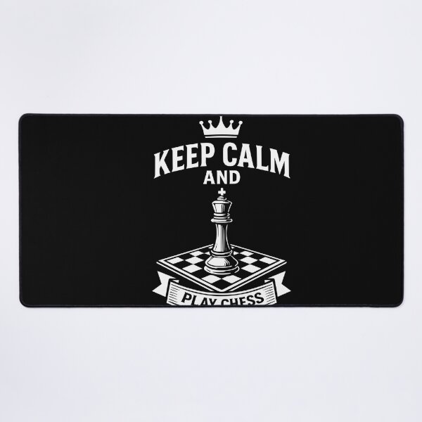 Item preview, Keep Calm And Play Chess Board Game designed and sold by LuminOrb.