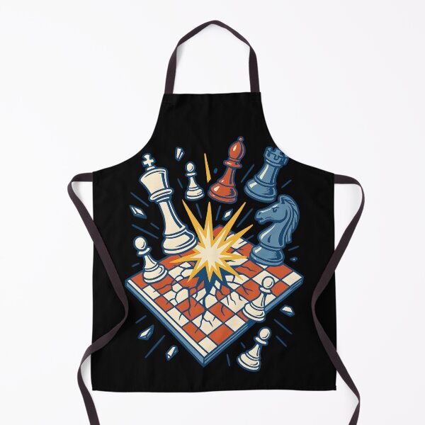 Item preview, Chess Explosion Funny Chess Player Design designed and sold by LuminOrb.