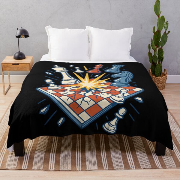 Item preview, Chess Explosion Funny Chess Player Design designed and sold by LuminOrb.