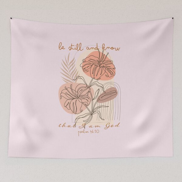 Item preview, Be Still and Know – Psalm 46:10 | Bible Verse | Scripture Art Series #4 designed and sold by JirehKollezion.