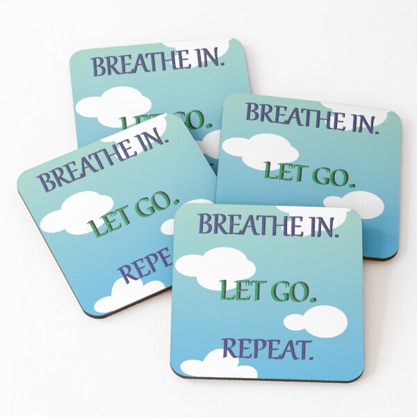 Item preview, Breathe In. Let go. Repeat  designed and sold by Joanna-Design.