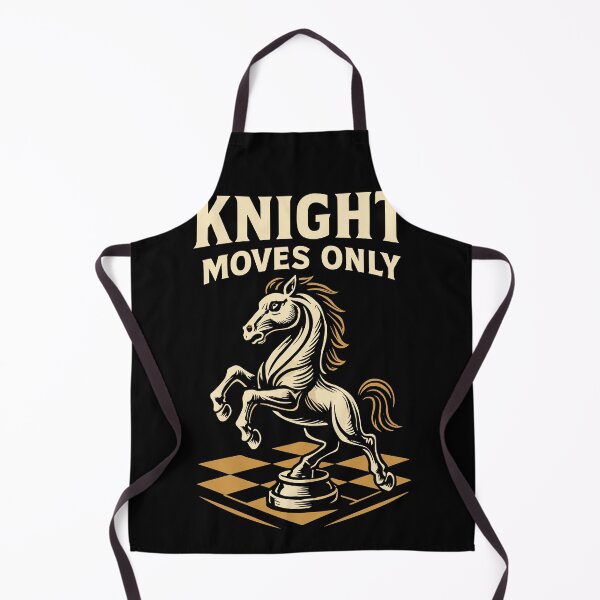 Item preview, Chess Player Knight Moves Only Board Game designed and sold by LuminOrb.