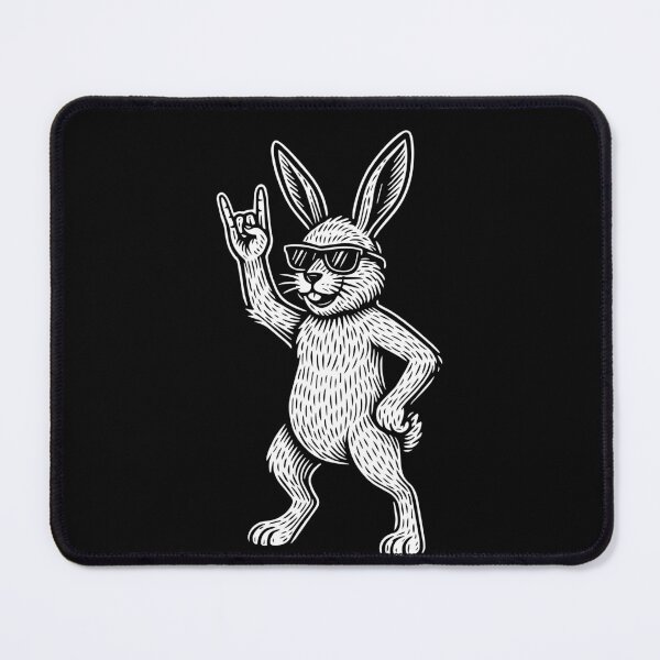 Item preview, Rock Musik Rabbit Metal Music Funny Heavy Metal designed and sold by LuminOrb.