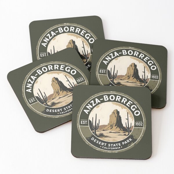 Item preview, Parque Estatal del Desierto de Anza-Borrego - California designed and sold by GoodOldVintage.
