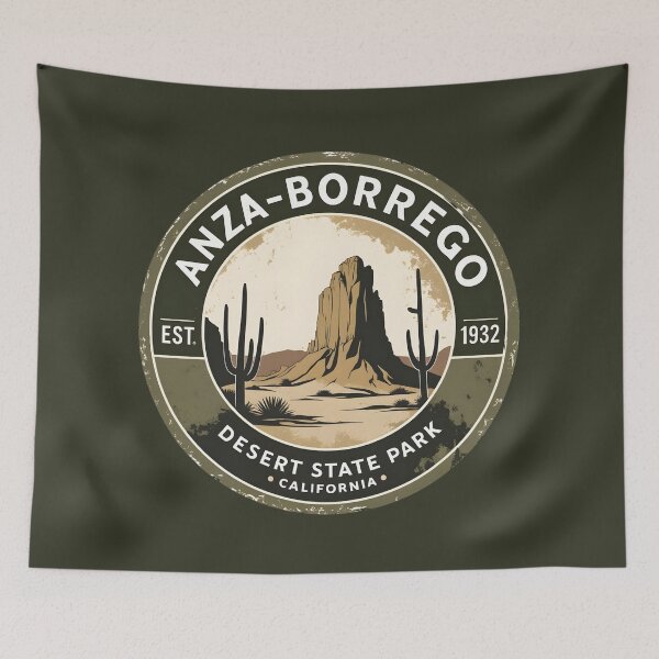 Item preview, Parque Estatal del Desierto de Anza-Borrego - California designed and sold by GoodOldVintage.