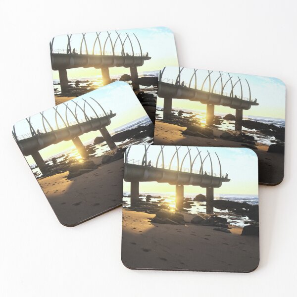 Item preview, Golden Hour in Umhlanga - From the Whalebone Pier designed and sold by jacoalberts.