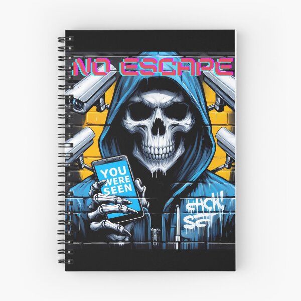 Item preview, Cyberpunk Skull Hacker Street Art designed and sold by KMHArts.