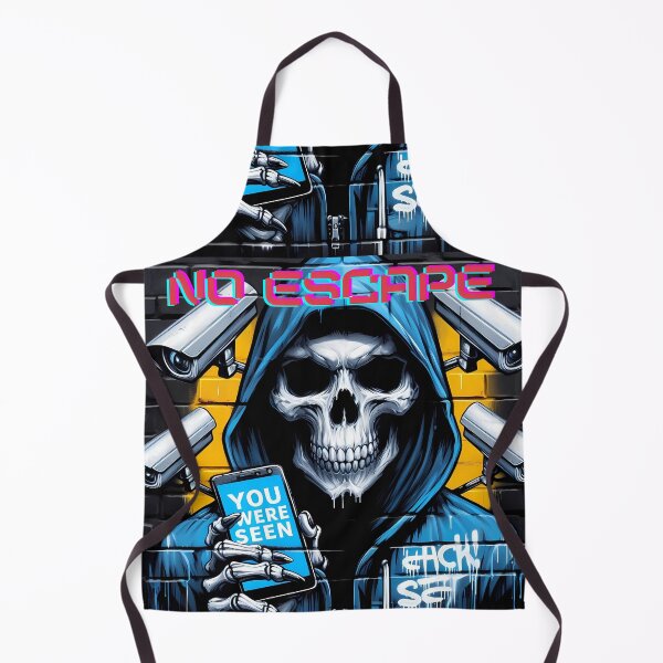 Item preview, Cyberpunk Skull Hacker Street Art designed and sold by KMHArts.