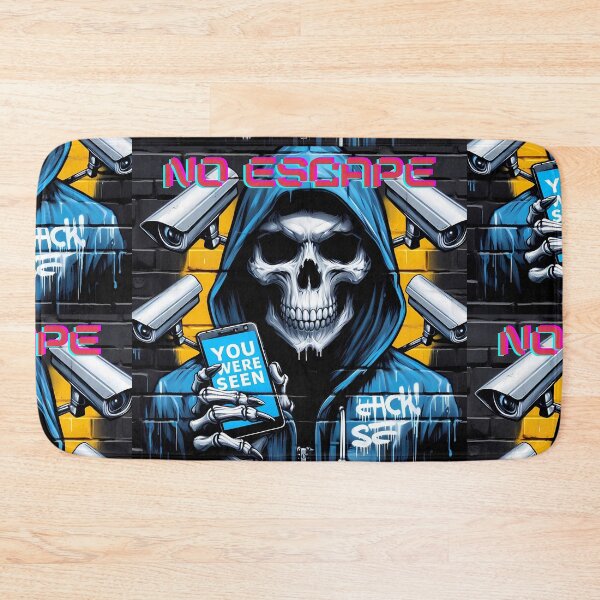 Item preview, Cyberpunk Skull Hacker Street Art designed and sold by KMHArts.