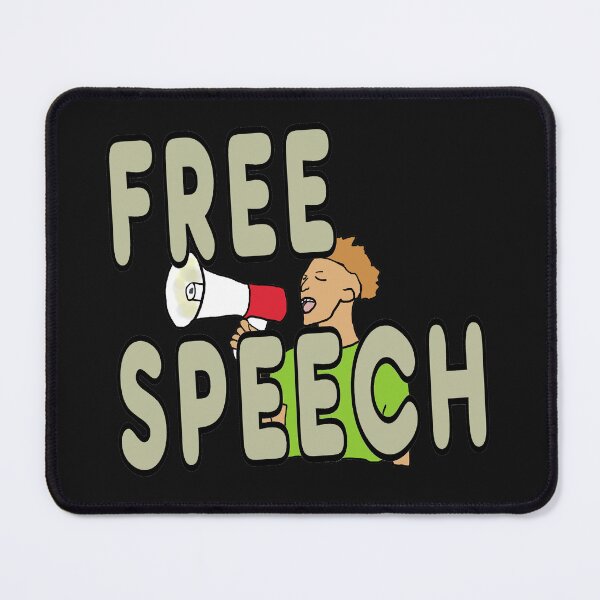 Item preview, Free Speech designed and sold by Mark-Ewbie.