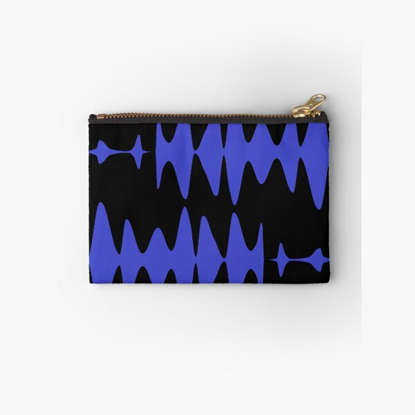 Item preview, Waveform Rhythm – Abstract Blue Soundwave Pattern Poster designed and sold by FestivityFinds.