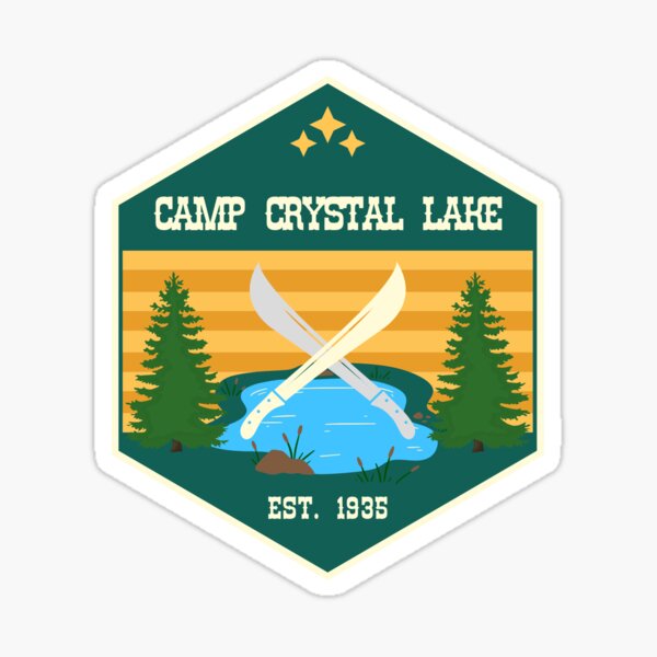 Item preview, Camp Crystal Lake Badge designed and sold by LocalPublic.