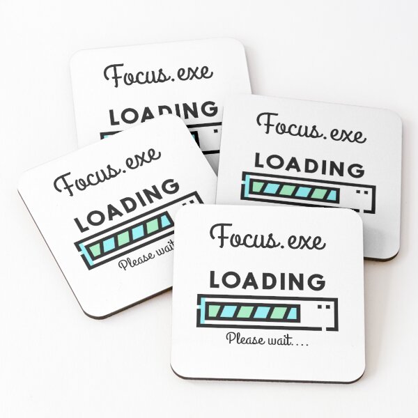 Item preview, Focus.exe: Loading, Please wait - Stoicism Principles designed and sold by LexaArtworks.