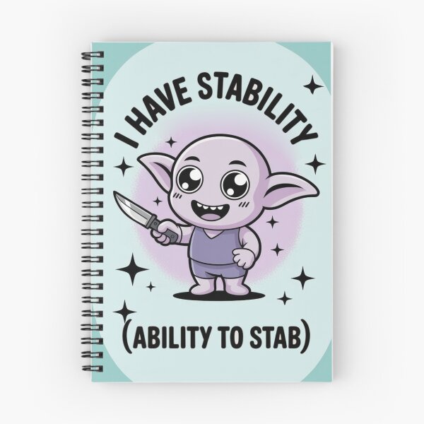 Item preview, i have stability (ability to stab) designed and sold by yinon-h.